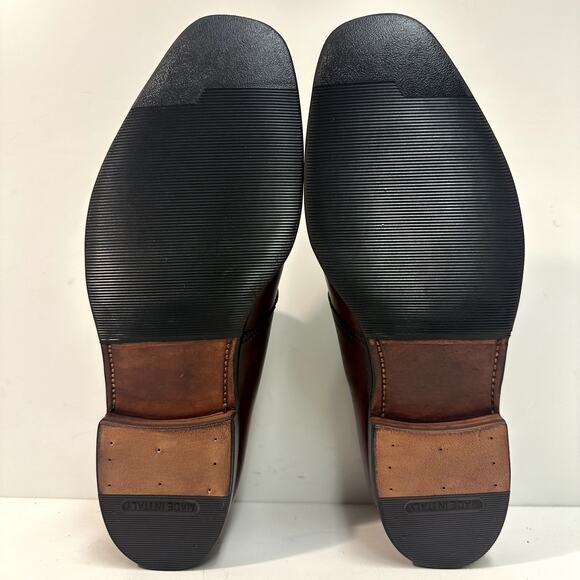 NEW HEELS Crockett & Jones x Barneys New York Ipswich Single Monk Strap Brown 8 - Picture 2 of 13